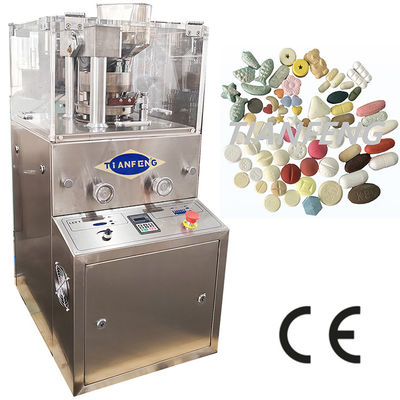 Ss304 Materials Tablet Compression Machine ZP5B ZP7B ZP9B ZP10B ZP12B Max Pressure 60KN For Tablet Manufacturing