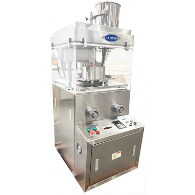 High Capacity Pill Tablet Press Machine With Max Turret Speed Of 20-37RPM And 10000-42000 Pcs/hour