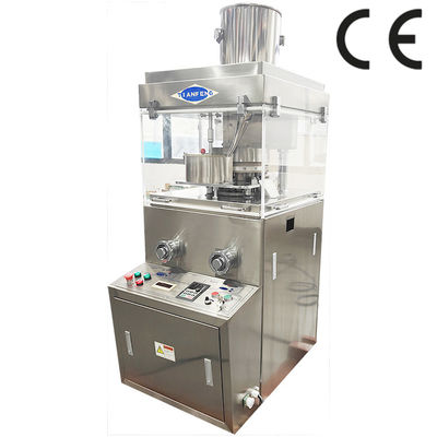 Max Turret Speed 20-37RPM Rotary Press for Tablet Production Maximum Pill Diameter 25mm