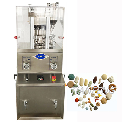 398kg Rotary Tablet Press Machine 8000-14400 Pcs/Hour 60KN