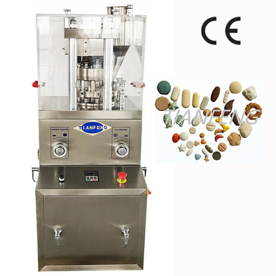 Stainless Steel Rotary Tablet Press Machine 14400 Pcs/Hour 2.2KW