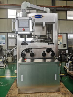 Rotary Chicken Pharmaceutical Bouillon Cube Multi Punch Tablet Machine