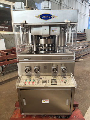 Powerful Worm Gear Drive  Pharmaceutical Press Pill Machine For Salt Cube