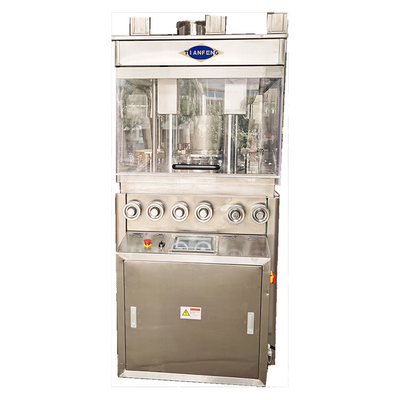 100 KN 3 Layer Tablet Compression Machine Rotary Type 21500 Pieces/Hour
